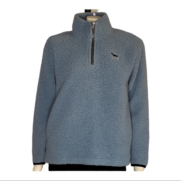 Pink Victoria’s Secret 1/4 zip sz xs - Picture 1 of 5